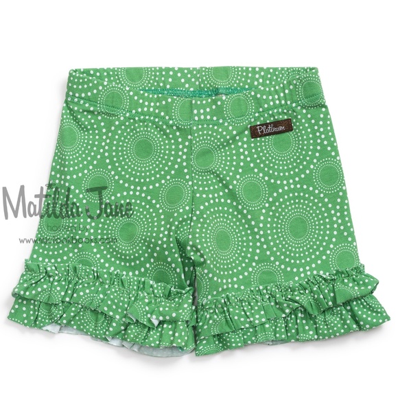 EUC Size 10 Matilda Jane Platinum Clover Shorties